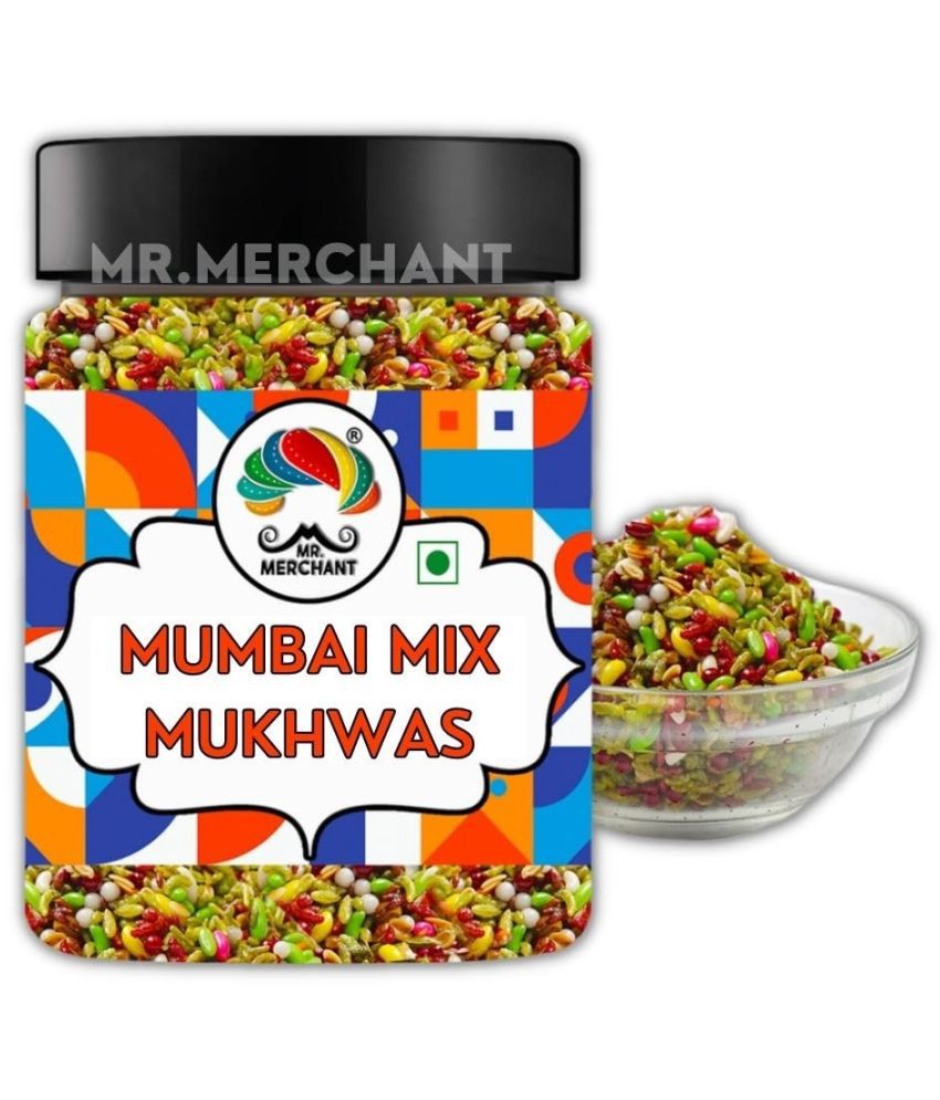     			Mr. Merchant Mumbai mix Mukhwas [Mouth Freshener Mix for eating] (300 g)
