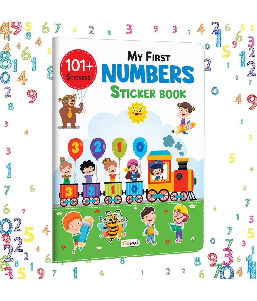     			"My First Numbers Sticker Book: Counting Adventures with 101+ Stickers, Learning Fun for Kids - Counting Fun with Stickers, Sticker Learning Journey."