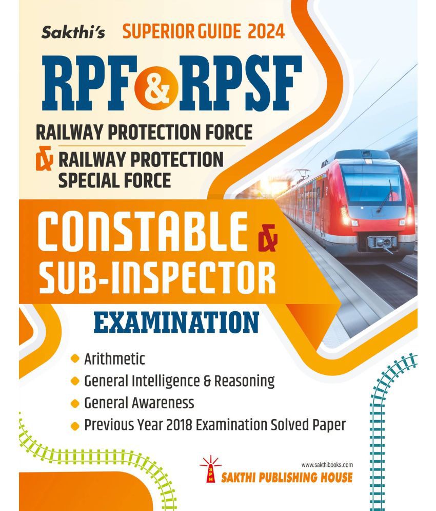     			RPF & RPSF Constable and Sub Inspector English
