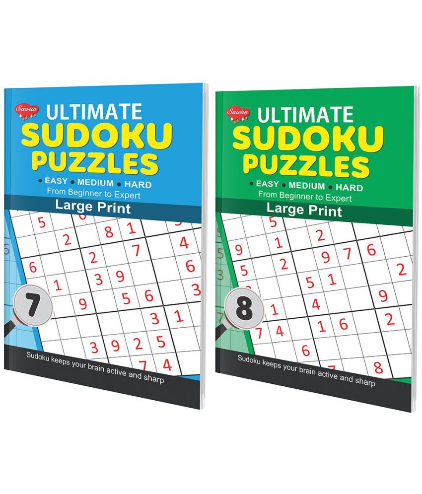     			Set of 2 Ultimate Sudoku Puzzles - 7 & 8