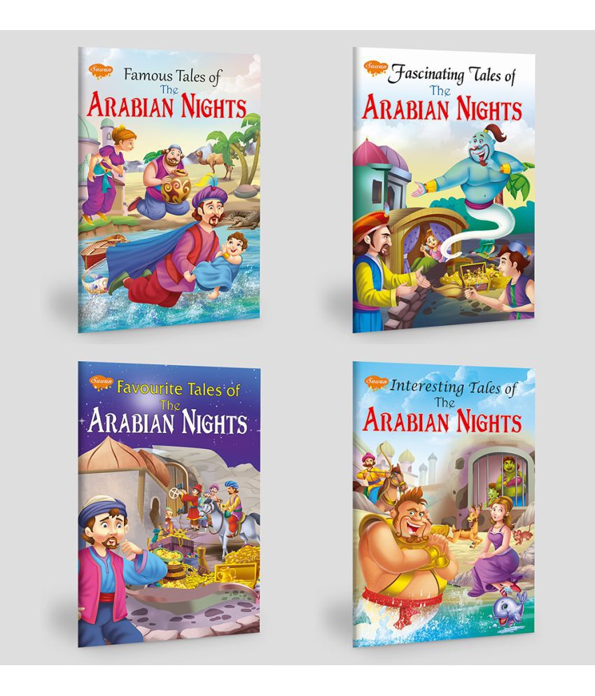     			Tales Of The Arabian Nights, Fascinating Tales Of The Arabian Nights, Favourite Tales Of The Arabian Nights, Interesting Tales Of The Arabian Nights | Set Of 4 Story Books Famous By Sawan (Paperback, Manoj Publications Editorial Board)