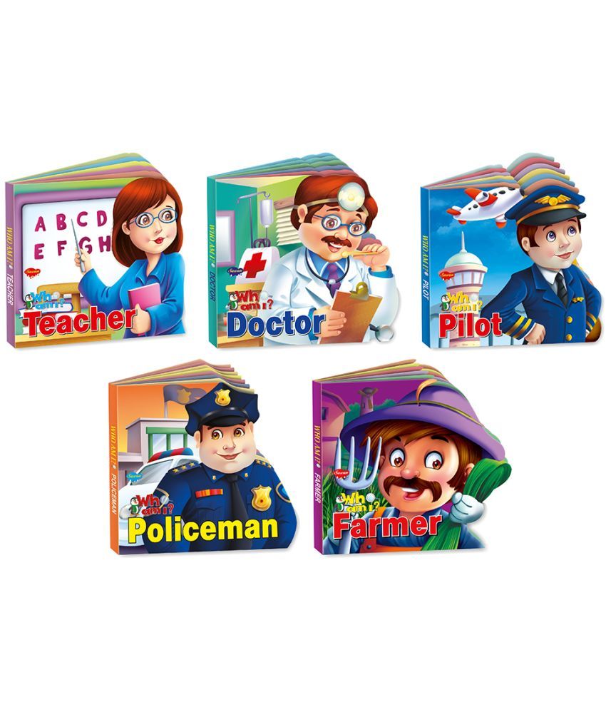     			gift for kids combo of profession | Pack of 5 Books