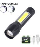 MZ - 2W Rechargeable Flashlight Torch ( Pack of 1 )