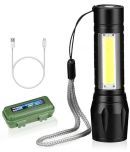 MZ - 2W Rechargeable Flashlight Torch ( Pack of 1 )