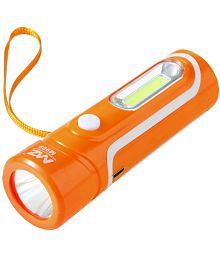 MZ - 12W Rechargeable Flashlight Torch ( Pack of 1 )