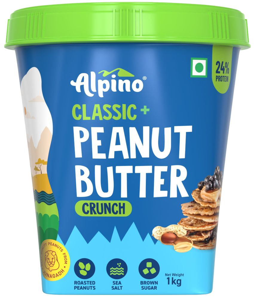     			Alpino 1000 kg Crunchy Nut Butter ( Pack of 1 )