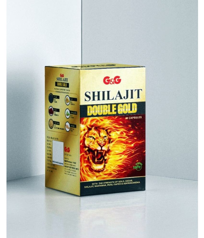     			Syan Deals GG Shilajit Double Gold Capsule 30 No.s (Herbal Product)