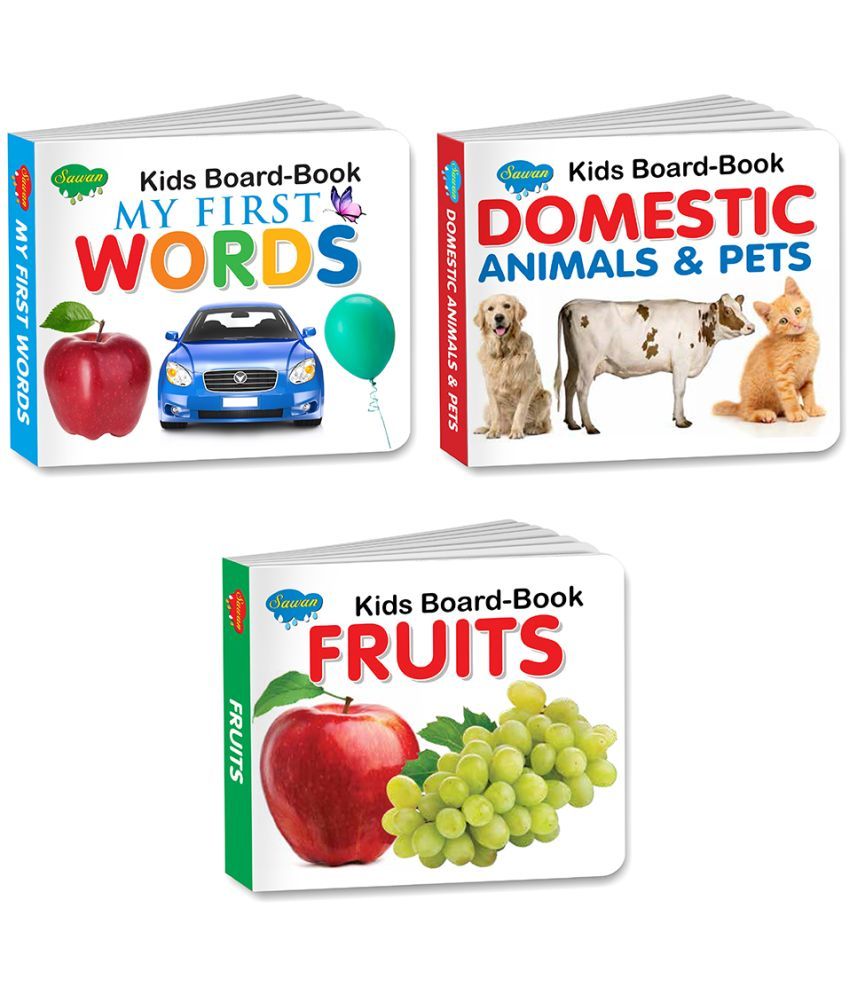     			gift for kids 3 year | Pack of 3 board books