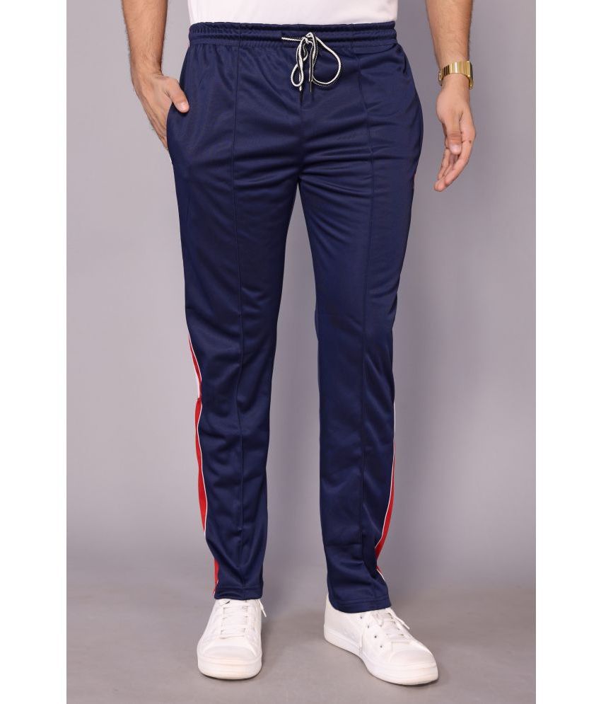    			Estro Navy Polyester Men's Trackpants ( Pack of 1 )