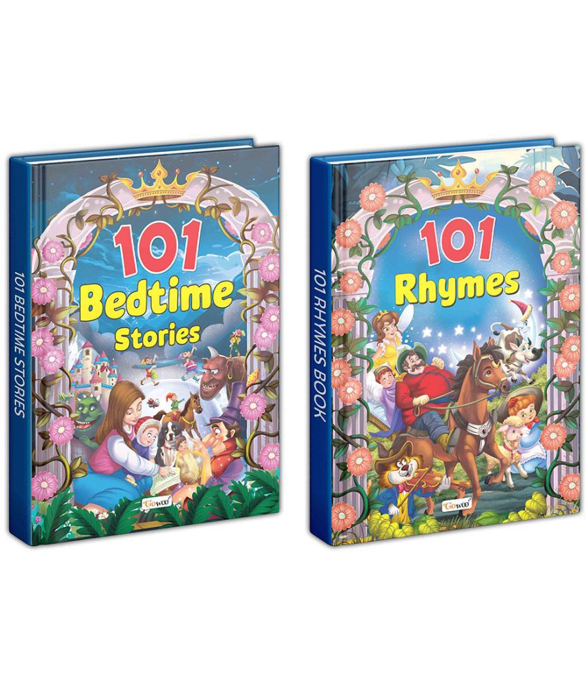     			101 Bedtime Stories and Rhymes Book for kids (Ages 3-12) (Hardbound) : Kid's bedtime book, Storytime books for kids, Story book collection book, Classic rhymes book for kids.