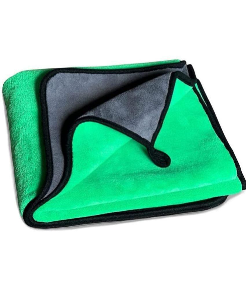     			Auto Hub Green 600 GSM Drying Towel For Automobile ( Pack of 1 )