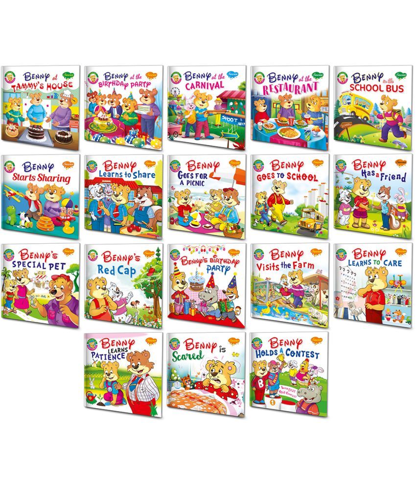     			Gift for kids 6 years boy | Pack of 18 story books on Social Skills