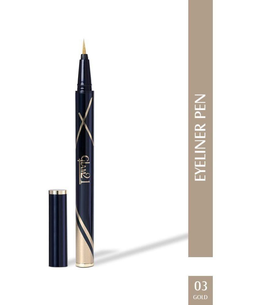     			Glam21 Glitter Eyeliner Pen For Statement Looks Sparkly Color Smudge & Water Proof 2.5ml Blue-03