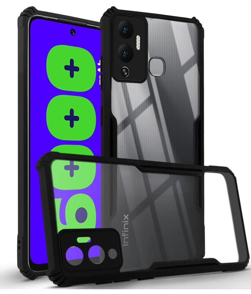     			Kosher Traders Shock Proof Case Compatible For Polycarbonate Infinix HOT 12 PLAY ( Pack of 1 )