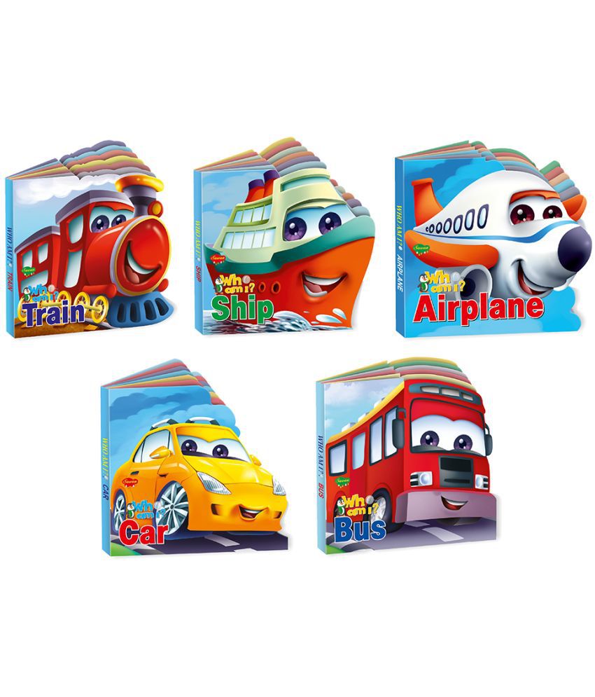     			Learn About Transport | Who Am I Die-Cut Shape Board-Books | Pack Of 5 Books (Board Book, Manoj Publications Editorial Board)