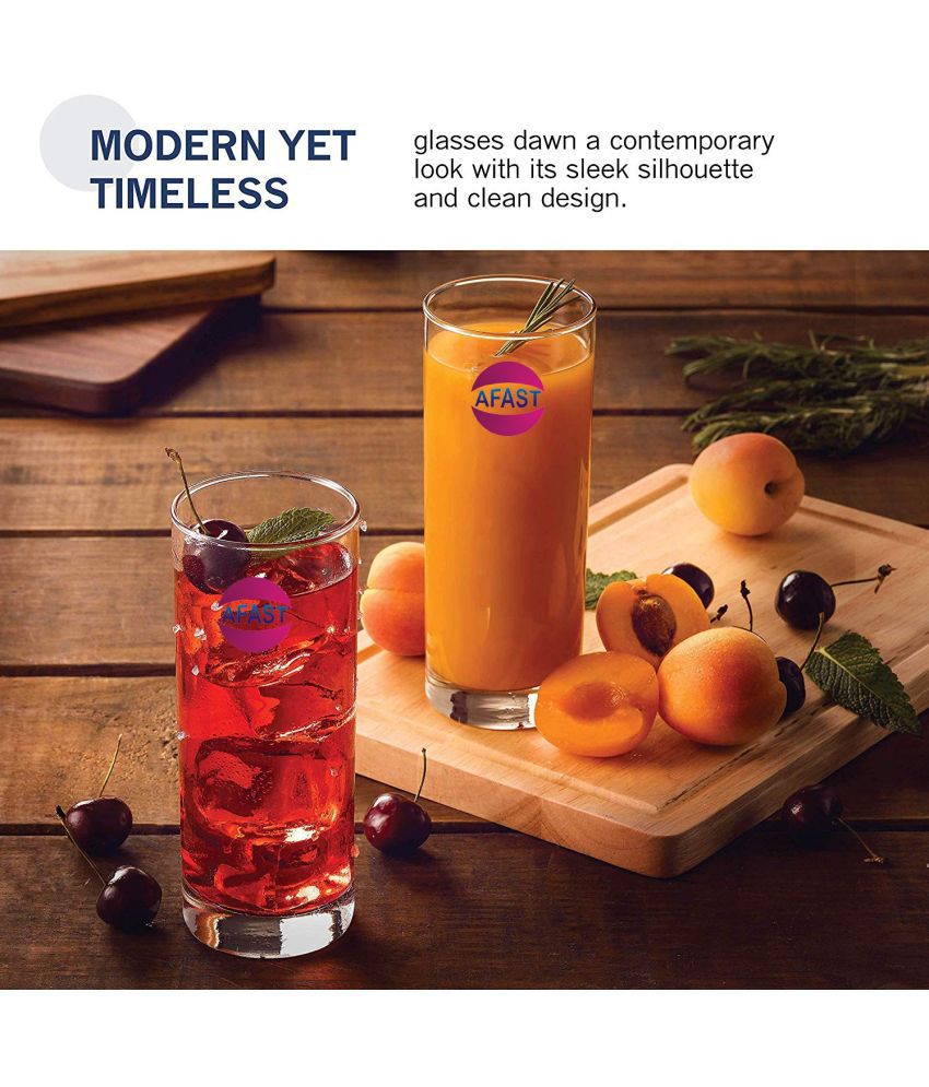     			1st Time A-218 Glass Glasses 300 ml ( Pack of 2 )