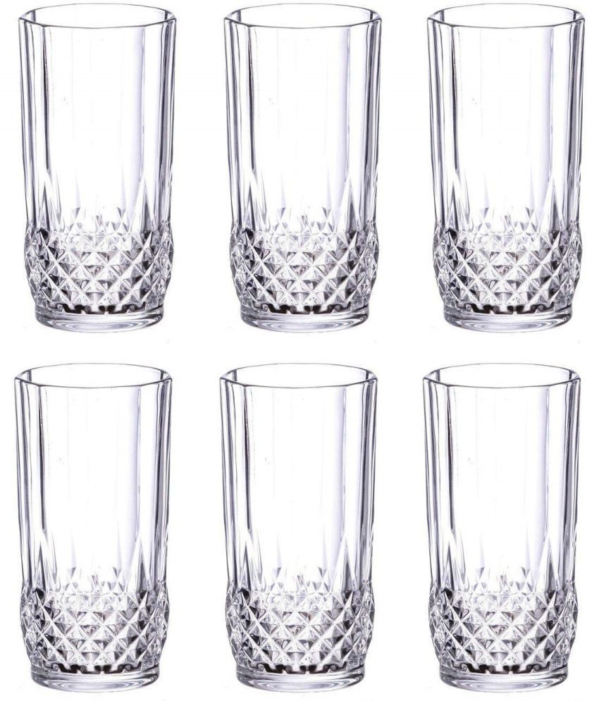     			1st Time A-307 Glass Glasses 200 ml ( Pack of 6 )