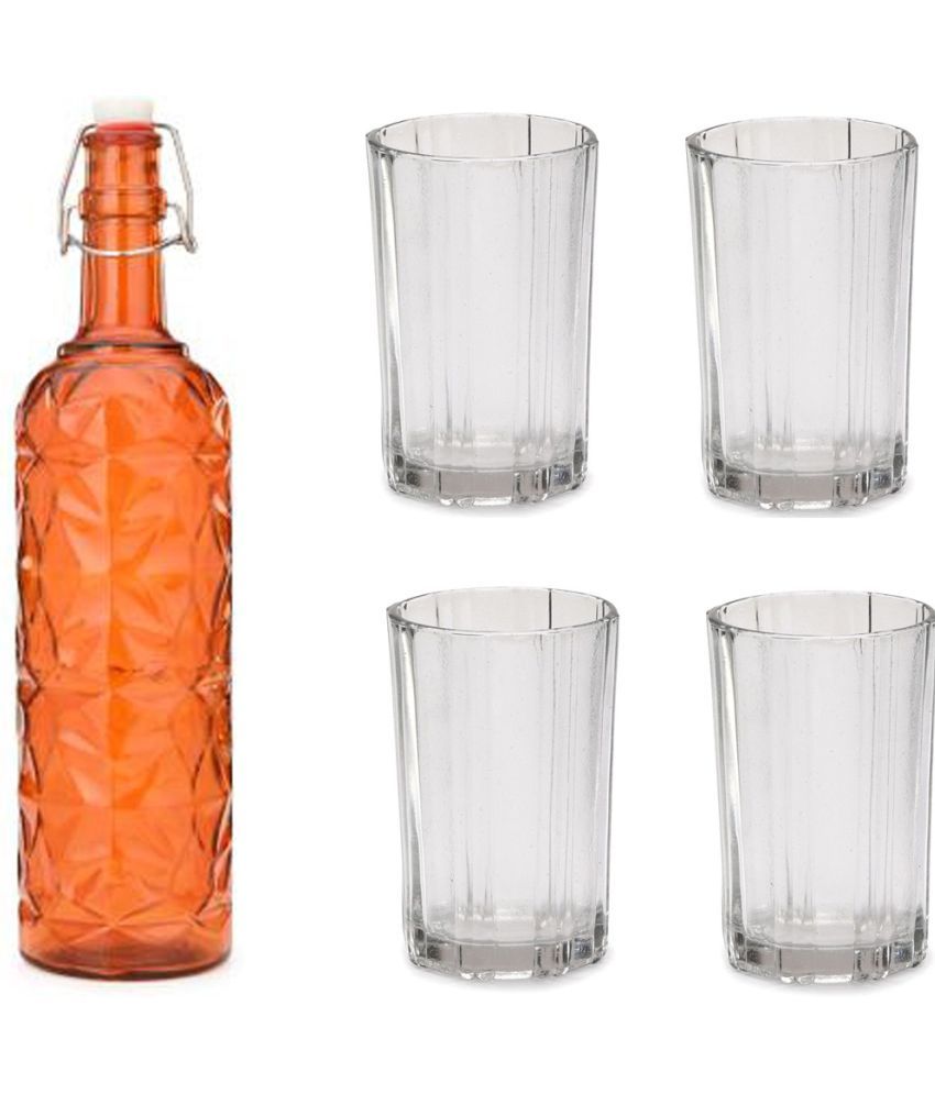     			1st Time Glass & Bottle Glass Glasses 200 ml ( Pack of 5 )