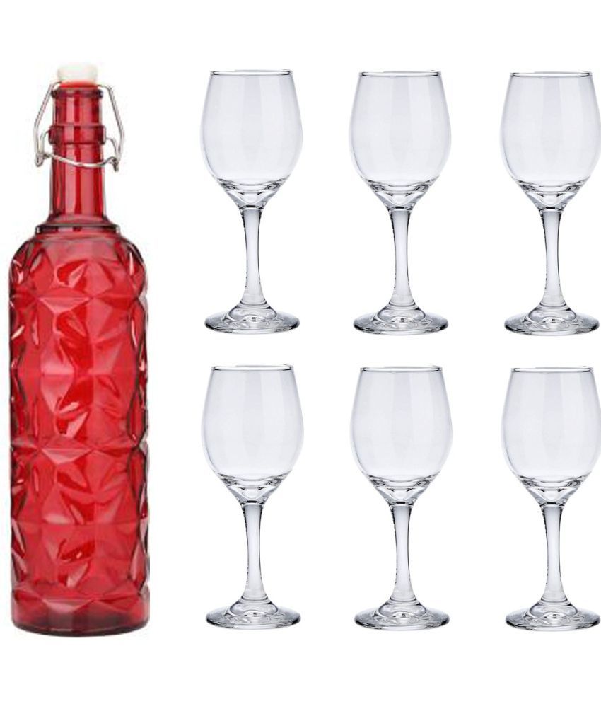     			1st Time Glass & Bottle Glass Glasses 250 ml ( Pack of 7 )