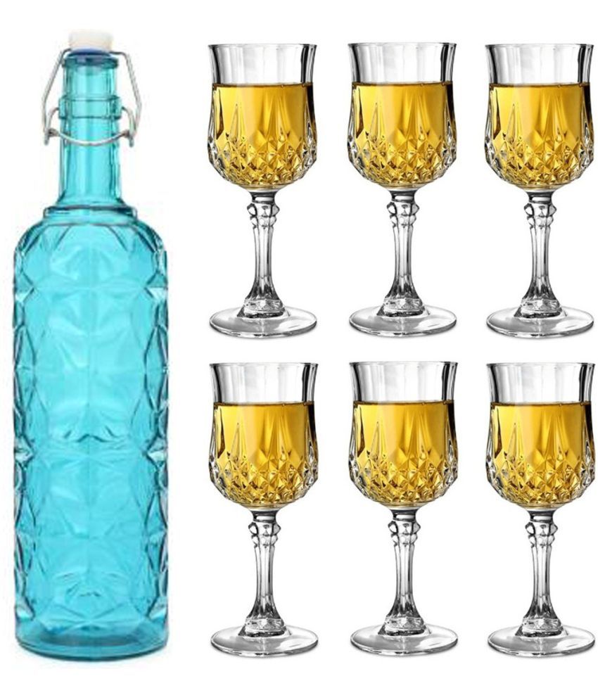     			1st Time Glass & Bottle Glass Glasses 100 ml ( Pack of 7 )