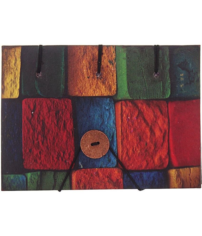     			CRAFT CLUB Colourful Blocks In Special Binding Notebook Regular Writing Pad