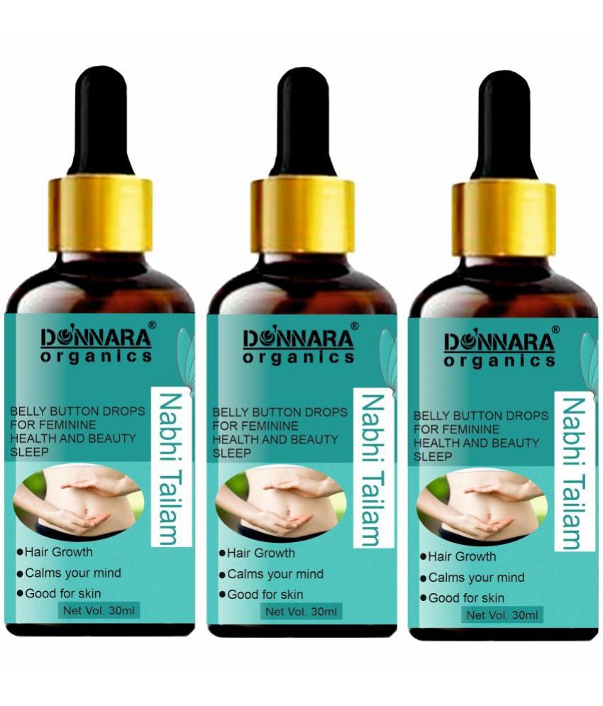     			Donnara Organics Brahmi Heals Skin Conditions Essential Oil 30 mL ( Pack of 3 )