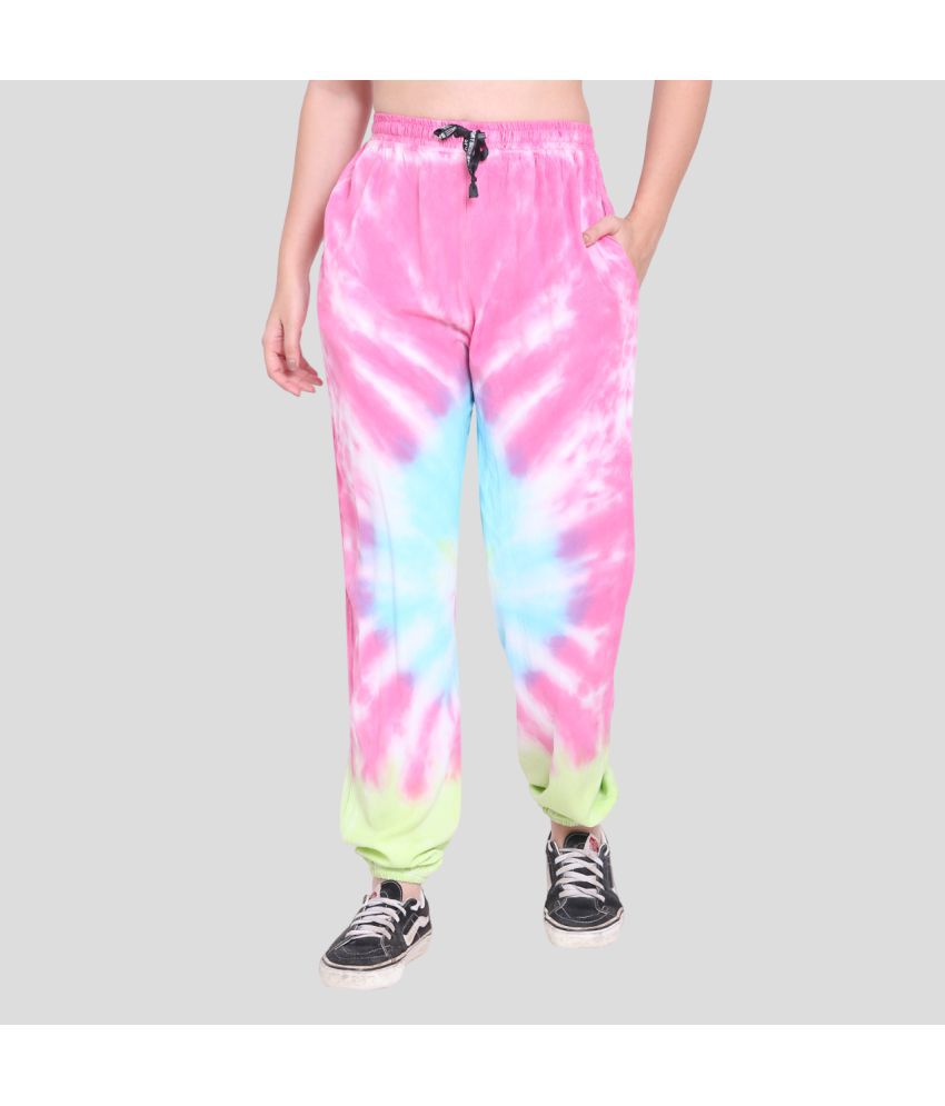     			PP Kurtis Multicolor Rayon Loose Women's Joggers ( Pack of 1 )