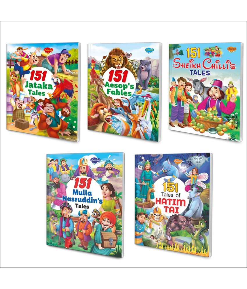     			All In One Evergreen Story Books Combo | Pack of 5 Books