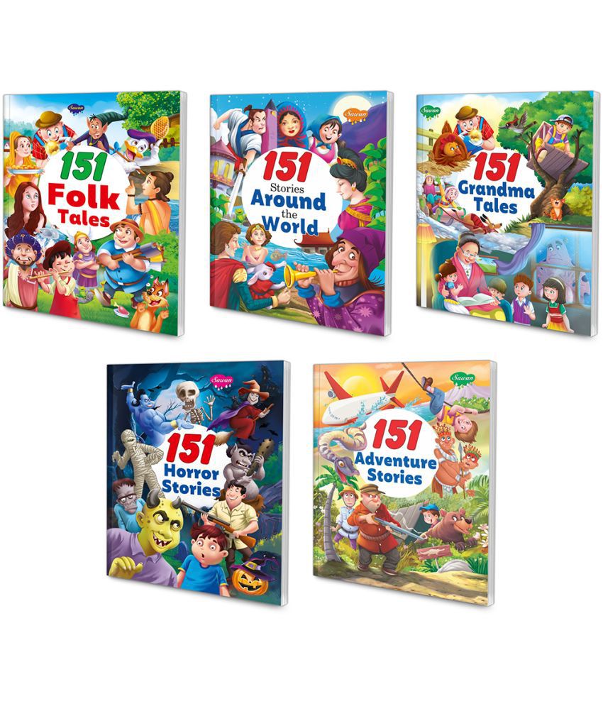     			All In One Story Books For 6 Year Old Kids | Pack of 5 Books