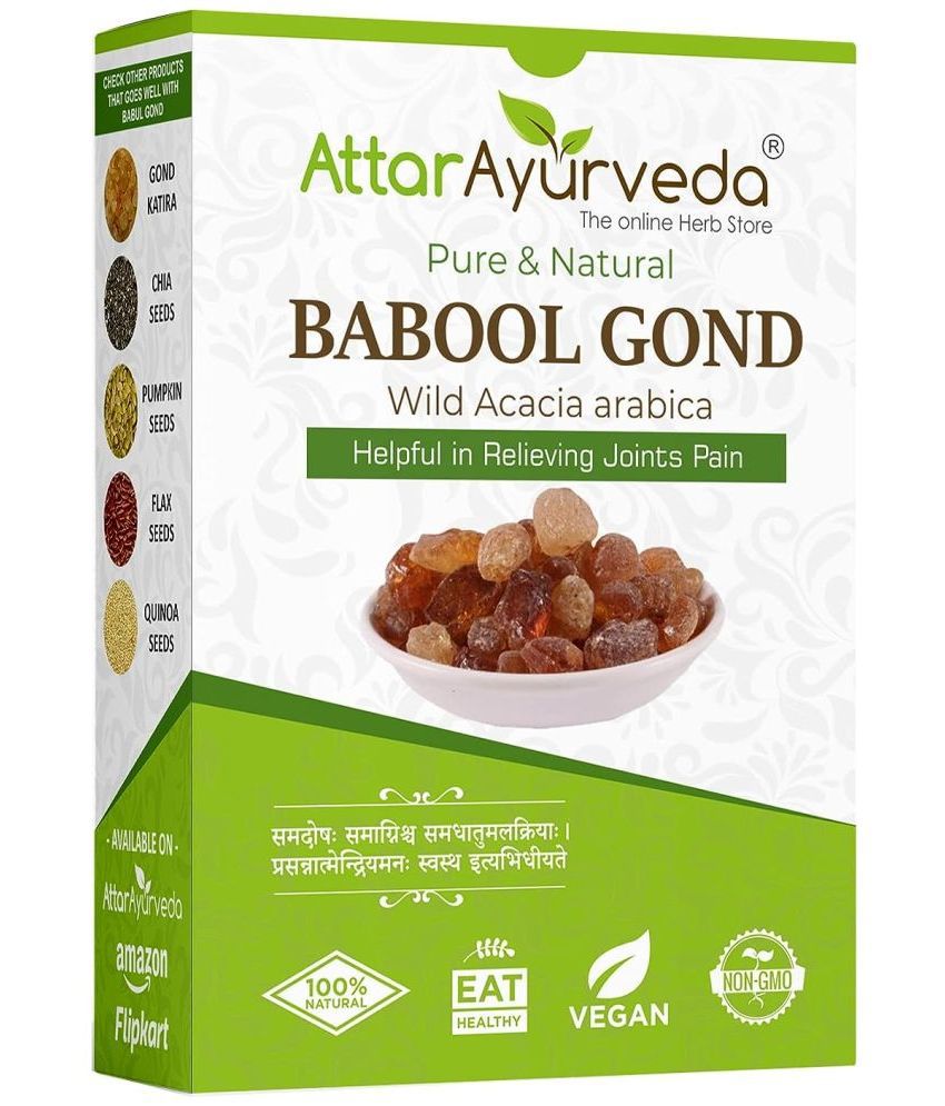     			Attar Ayurveda Babul Gond Gum - Kikar Gond - Babool Gond - Acacia arabica Willd (250 Grams)