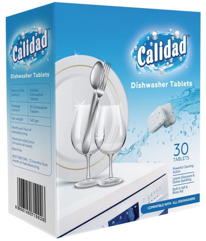    			Calidad Dishwasher Tablets All in One Power, Powerful Cleaning 600 g