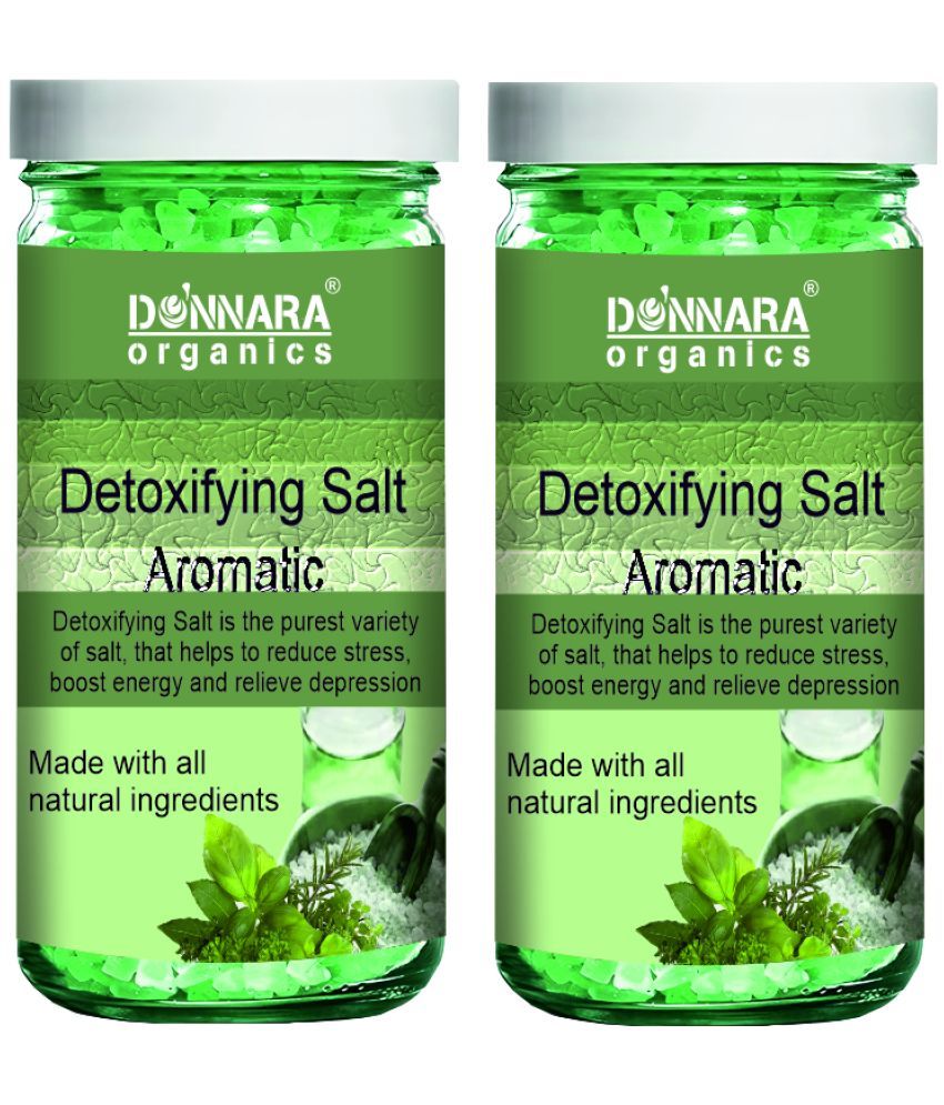     			Donnara Organics Bath Salt Crystal Aromatic bath Salt 200 g Pack of 2