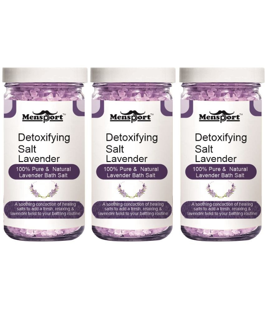     			Mensport Bath Salt Crystal Lavender bath Salt 200 g Pack of 3