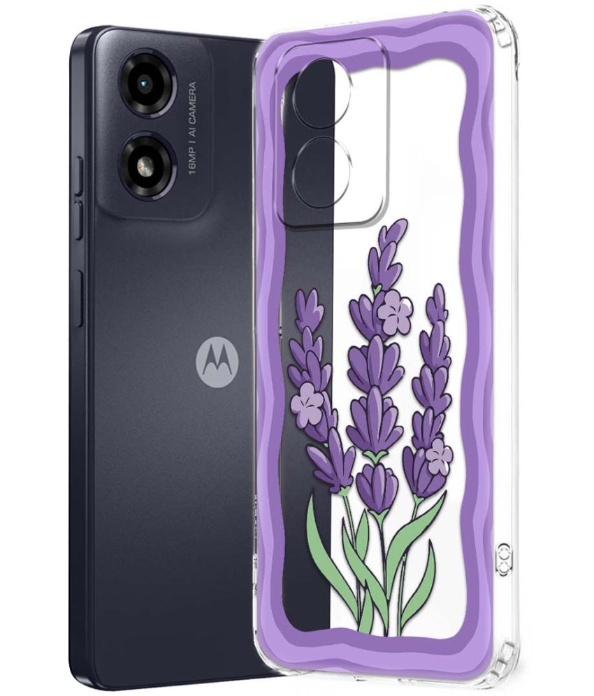     			NBOX Multicolor Printed Back Cover Silicon Compatible For Motorola G04 ( Pack of 1 )