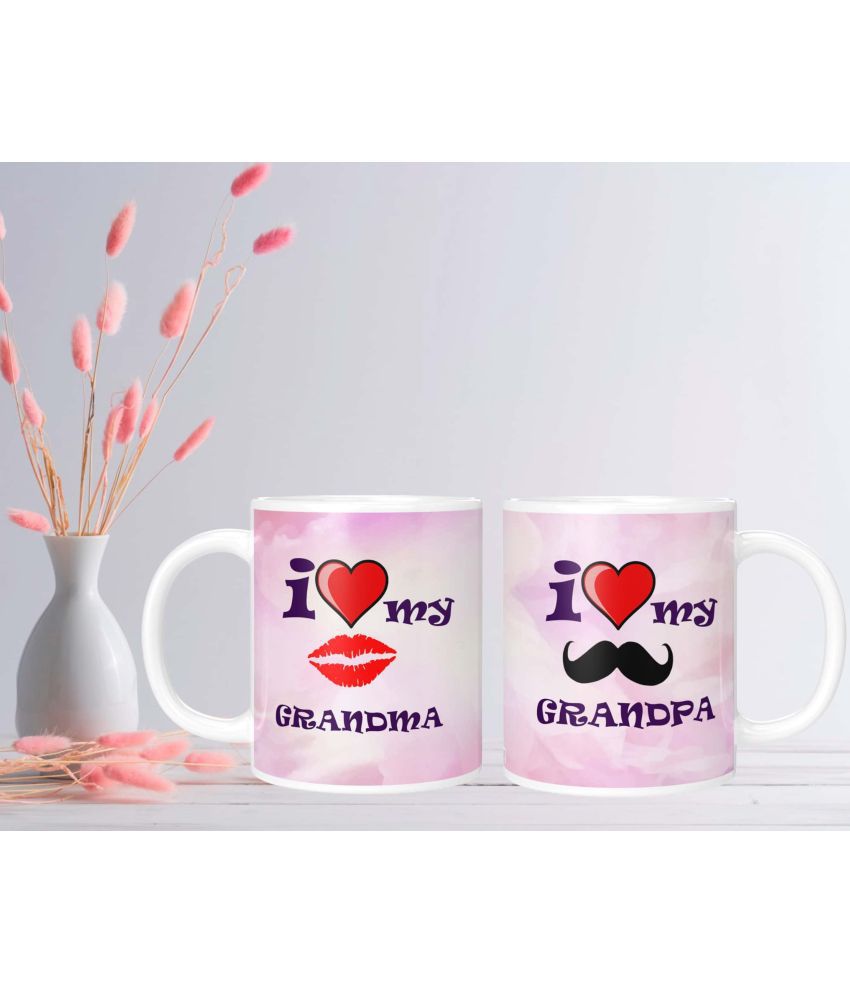     			NH10 DESIGNS BTS Printed Mug White Ceramic Coffee Mug ( Pack of 1 )