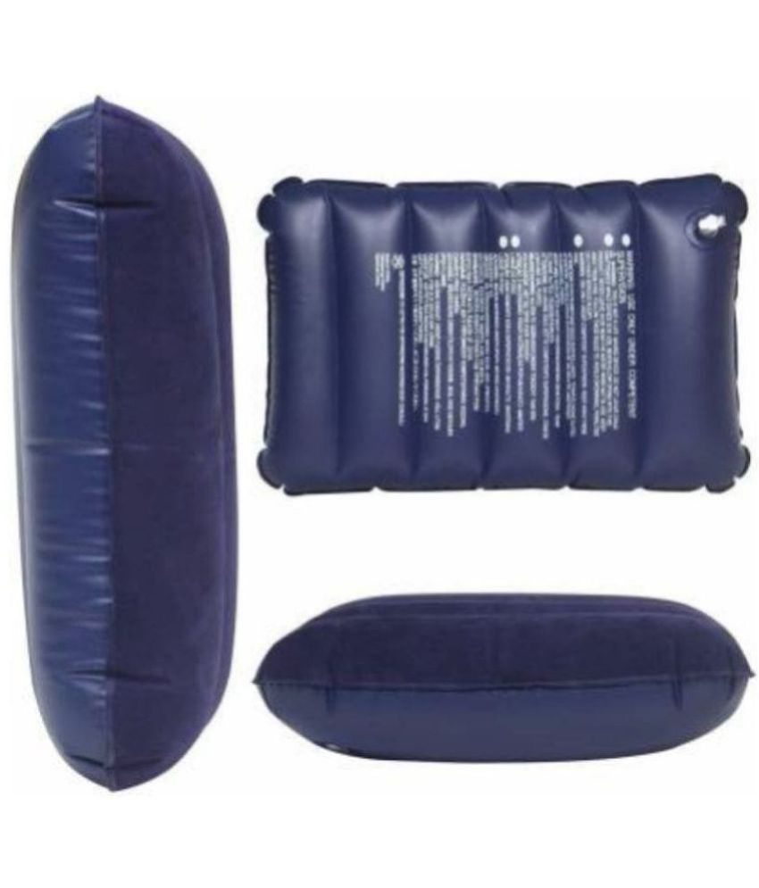     			Rangwell Blue Neck Pillow ( Pack of 1 )
