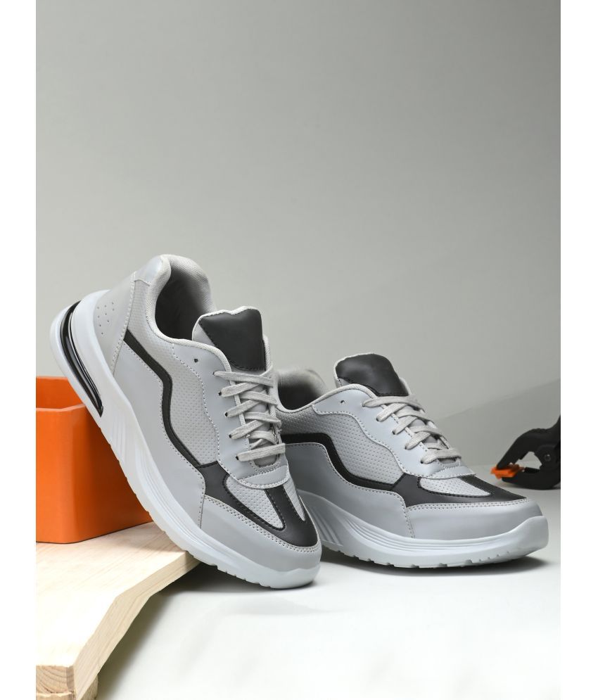     			THIVIM 749 Grey Melange Men's Lifestyle Shoes
