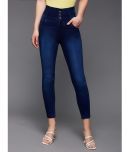 Miss Chase - Navy Blue Denim Skinny Fit Women's Jeans ( Pack of 1 )