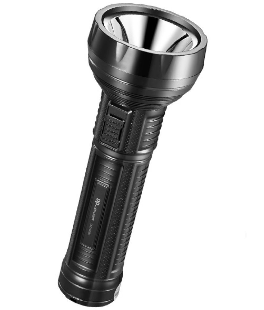     			DP - 3W Rechargeable Flashlight Torch ( Pack of 1 )