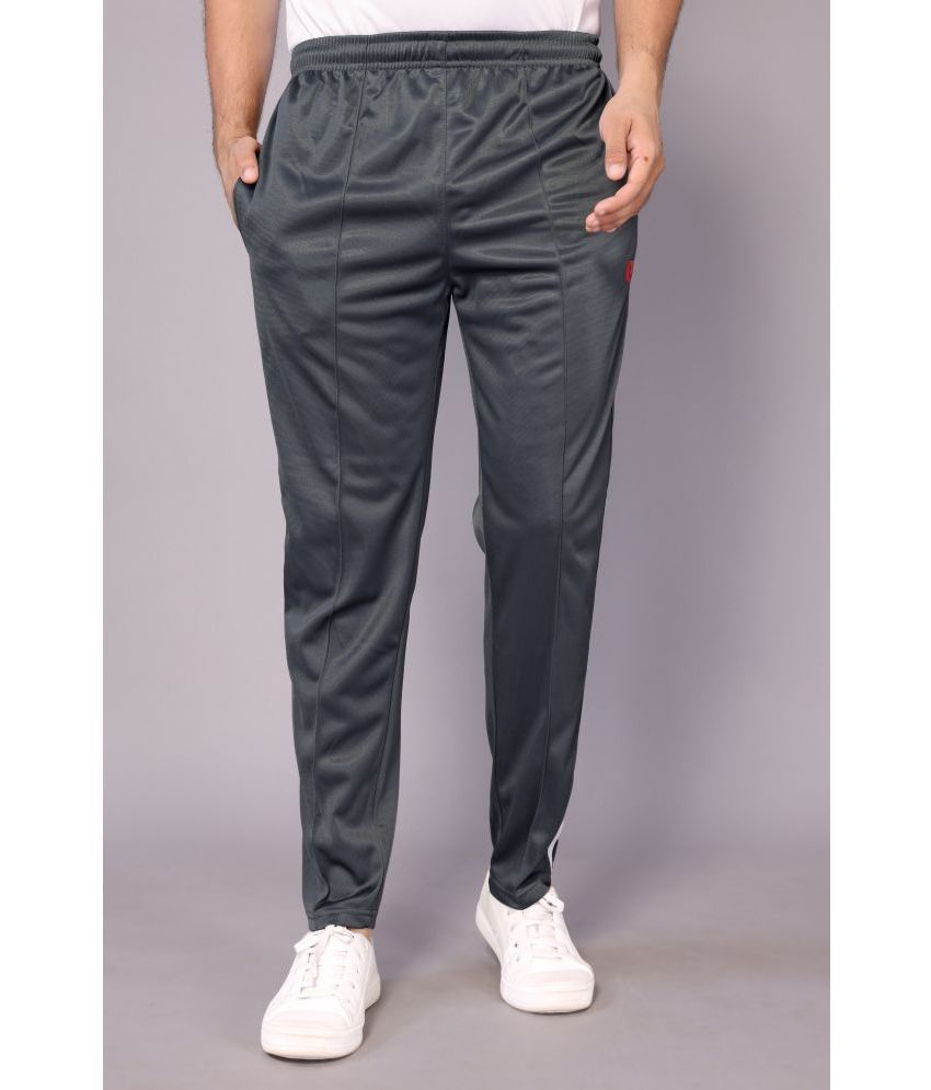     			Estro Grey Polyester Men's Trackpants ( Pack of 1 )