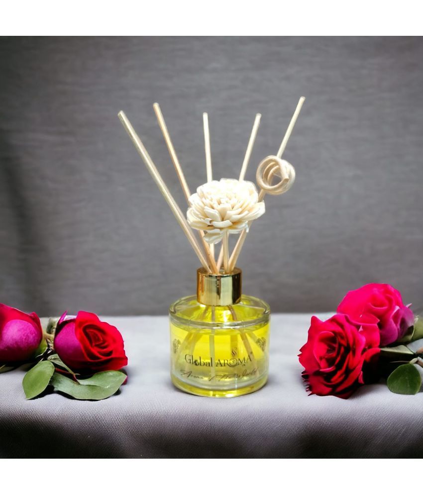     			GLOBAL AROMA  Magic Fragrance Glass Reed Diffusers Set 60ML