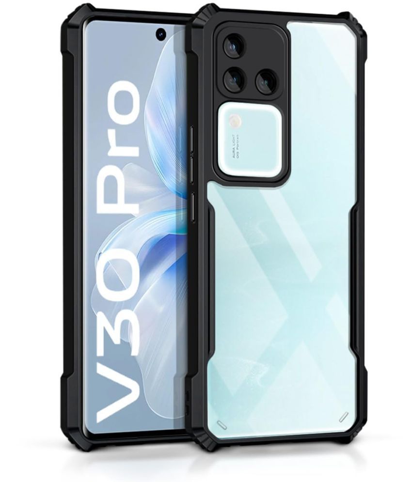     			Kosher Traders Plain Cases Compatible For Polycarbonate Vivo V30 Pro 5g ( Pack of 1 )