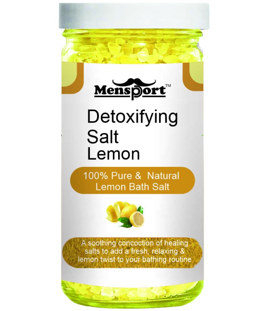     			Mensport Bath Salt Crystal Lemon Bath Salt 200 g