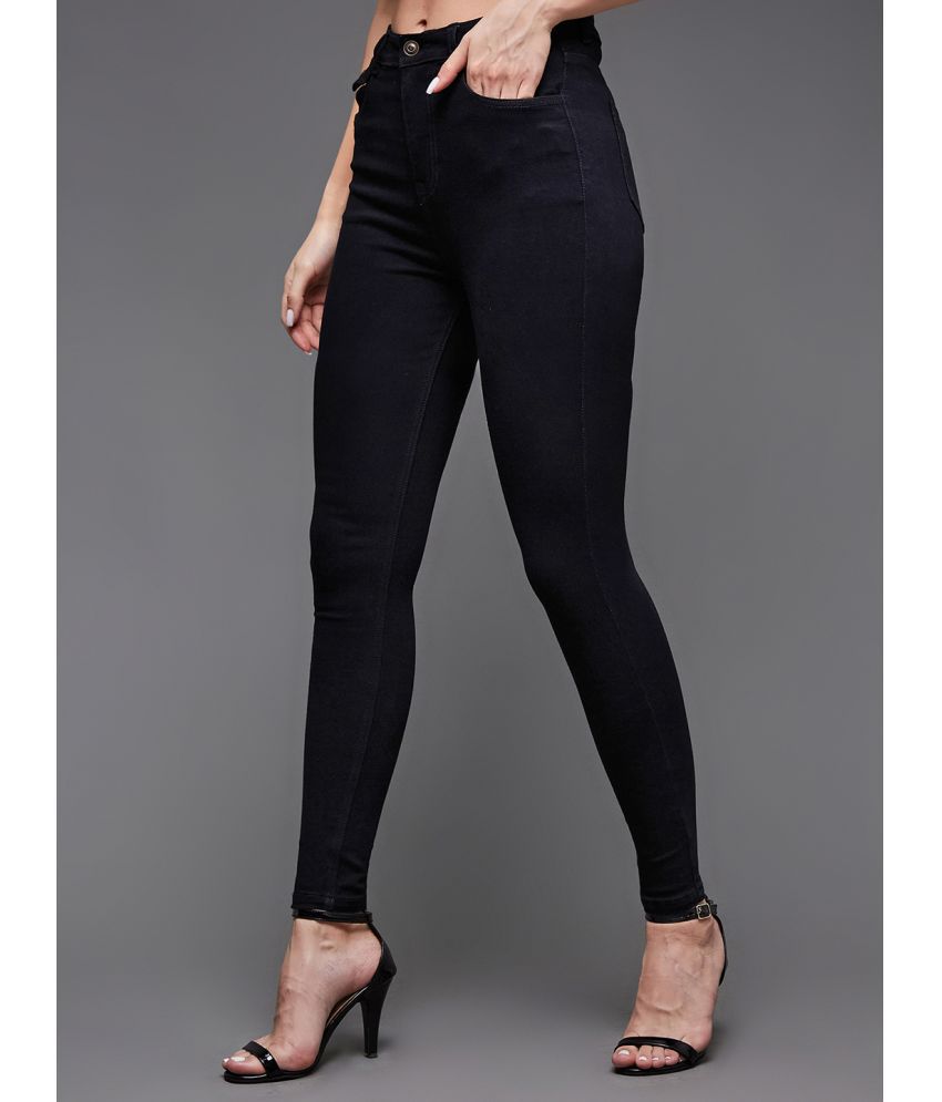     			Miss Chase - Black Denim Skinny Fit Women's Jeans ( Pack of 1 )