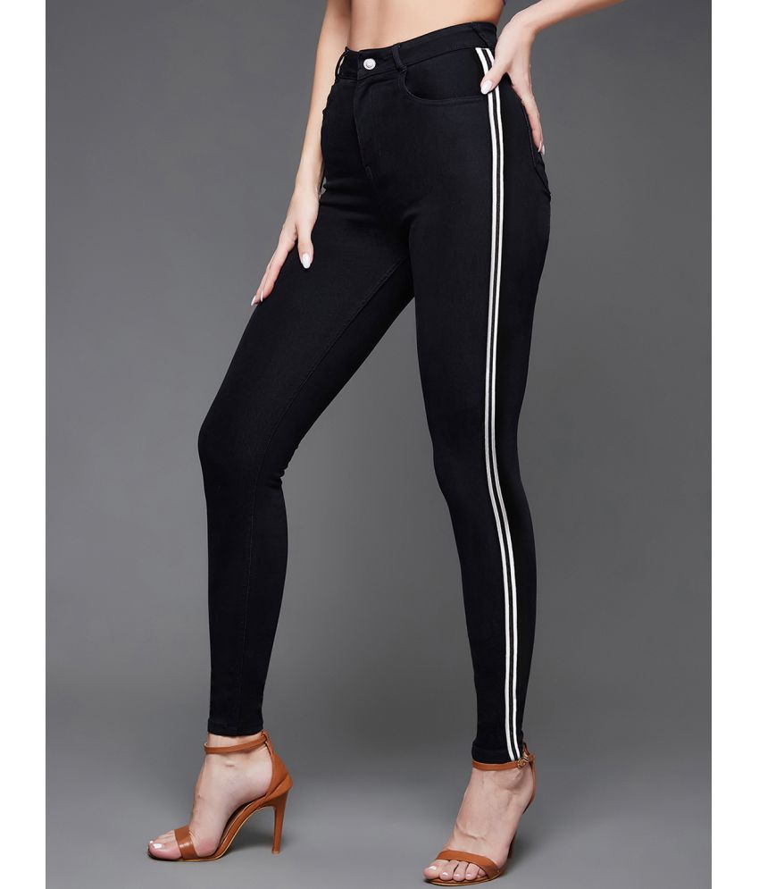     			Miss Chase - Black Denim Slim Fit Women's Jeans ( Pack of 1 )