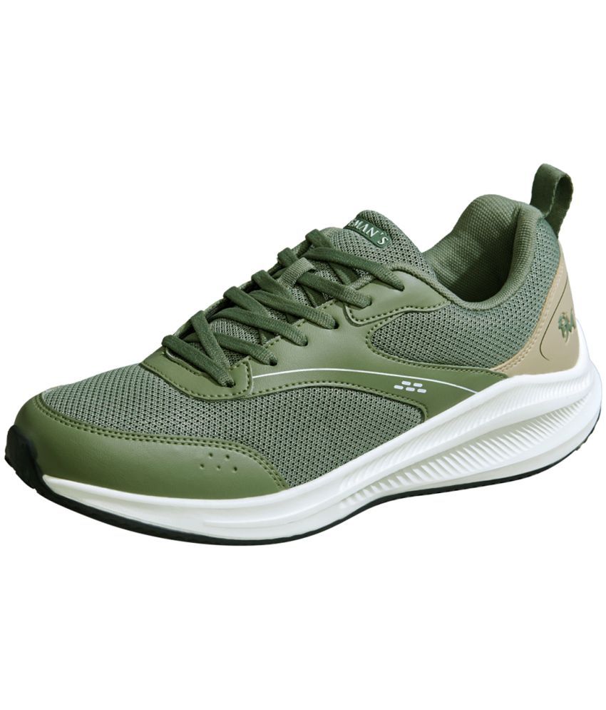     			Neemans Olive Men's Sneakers