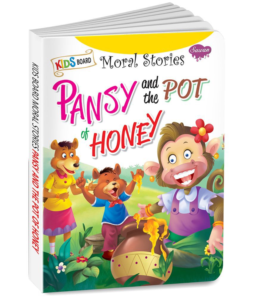     			Pansy and the Pot of Honey | Kids Board Moral Story Book for kids By Sawan