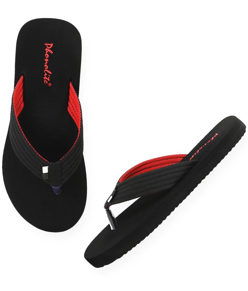     			Phonolite Black Men's Daily Slipper