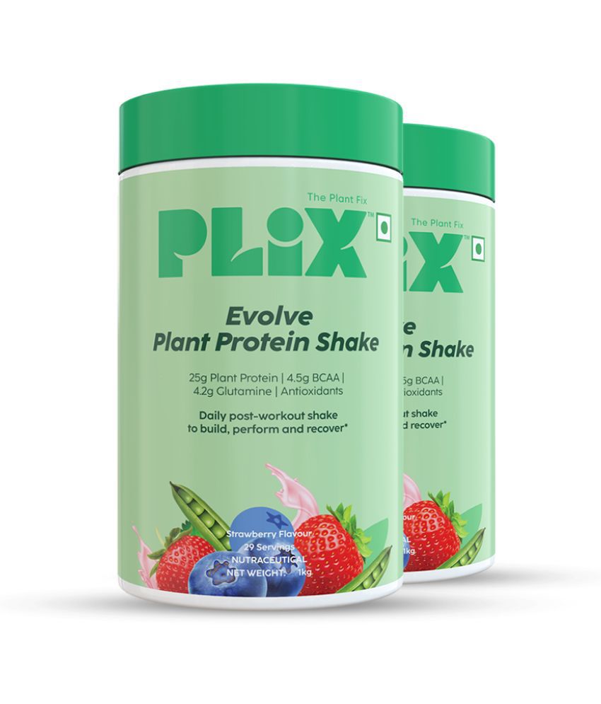     			Plix - EVOLVE Performance Plant Protein Powder Plant Protein Powder ( 2 kg Strawberry )