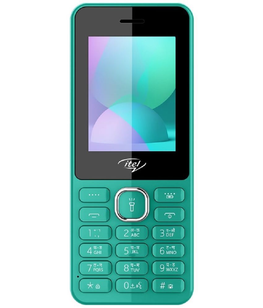    			itel it5262 Dual SIM Feature Phone Green